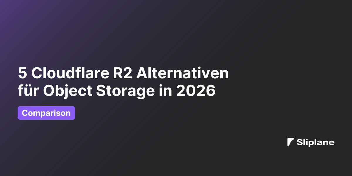 5 Cloudflare R2 Alternativen für Object Storage in 2026
