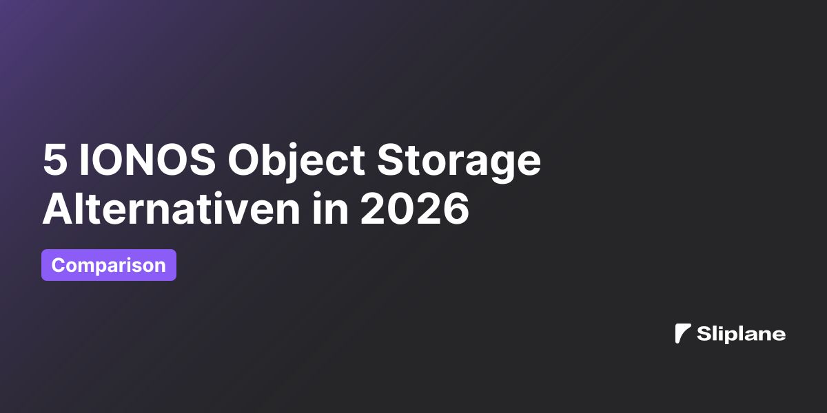 5 IONOS Object Storage Alternativen in 2026